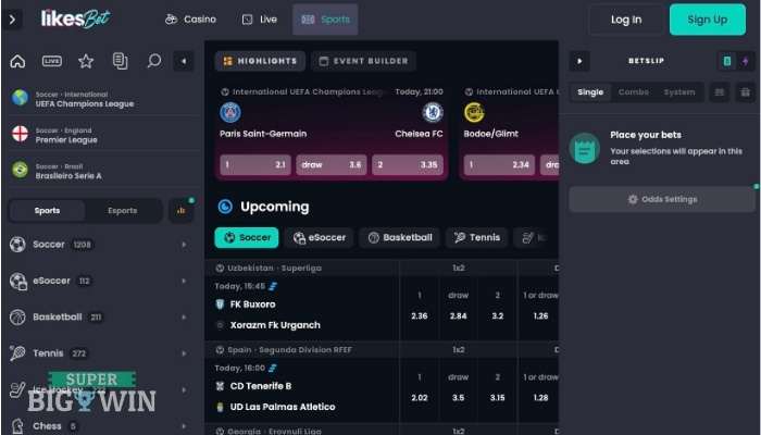 Likesbet sportsbook