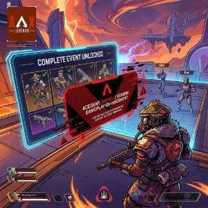 Apex Legends featured thumbnail met een Legend en sfeerbeeld bij nieuws over een event kopen en ban