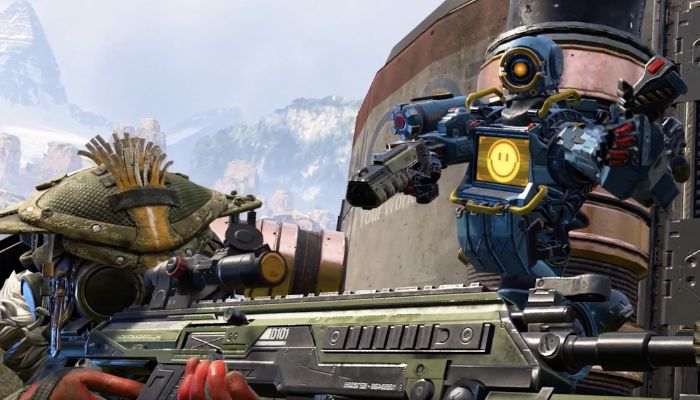 Apex legends first person animatie