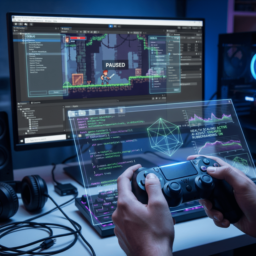 Fortnite featured thumbnail with a character silhouette and glowing background, hinting at hidden mechanics