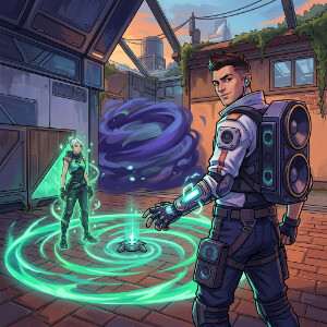 Valorant featured thumbnail met Agent Miks, gericht op healing voor Controllers