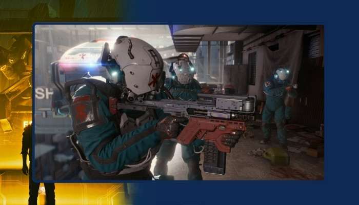 Cyberpunk videogame gameplay