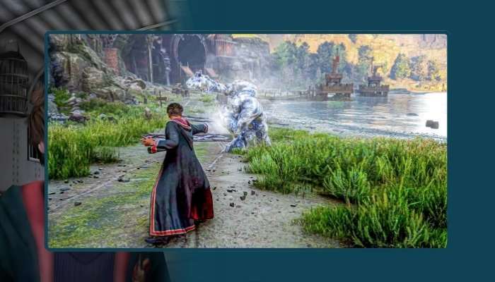 Harry Potter videogame gameplay spell