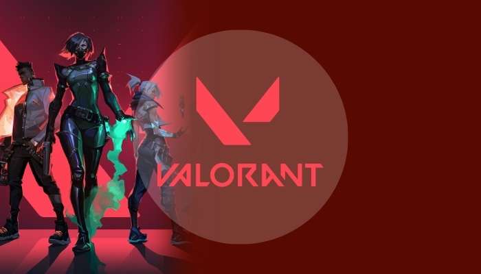 Valorant spel met logo