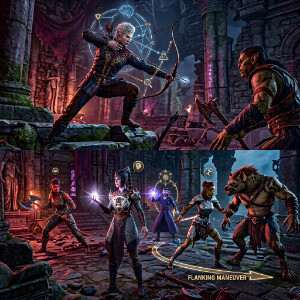 Baldurs Gate 3 featured thumbnail met personages en magische sfeer rond een tactische mod