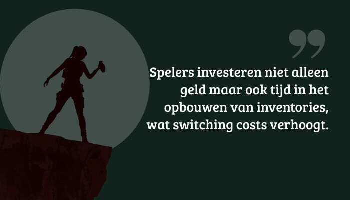 Quote-banner bij Counter-Strike 2 met pull quote over inventories, tijdsinvestering en hogere switching costs