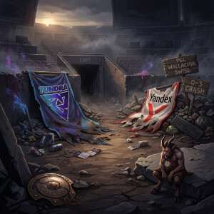 Dota 2 featured thumbnail met hero-illustratie voor artikel over Tundra en Team Yandex bij PGL Wallachia S8