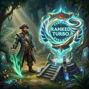 Dota 2 featured thumbnail met een heldenportret bij nieuws over ranked mode voor Turbo in patch 7.41b