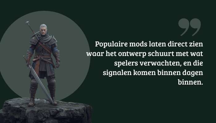 Elden Ring quote-banner met pull quote over populaire mods en verwachtingen rond respawn-regels