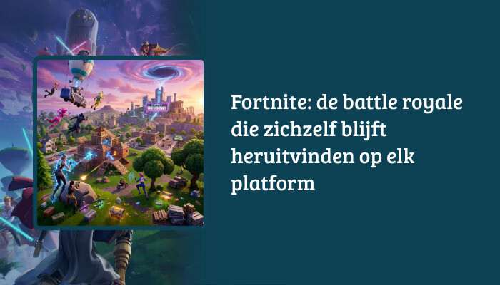 Fortnite H1-banner met artikeltitel als overlay op een Fortnite-achtergrond