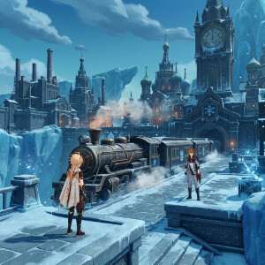 Genshin Impact featured thumbnail met winterse Snezhnaya-sfeer bij aankondiging release op 12 augustus 2026