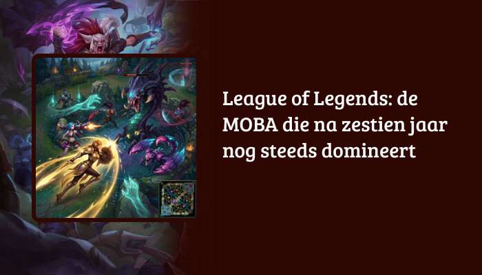 H1-banner voor League of Legends met de titel van het artikel als tekstoverlay