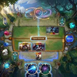 Legends of Runeterra featured thumbnail met fantasy kaartspel-artwork voor het artikel