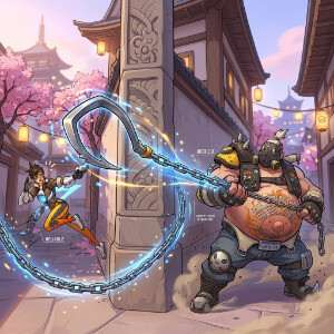 Overwatch featured thumbnail met Roadhog en zijn Hook 2.0 als focusbeeld voor het artikel