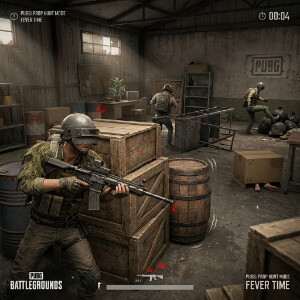 Uitgelichte thumbnail voor PUBG: Battlegrounds over de Prop Hunt mode, met een gewapende soldaat in beeld