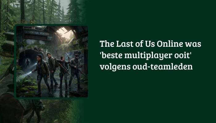 H1-banner voor The Last of Us Part II met artikelkop over The Last of Us Online als beste multiplayer ooit