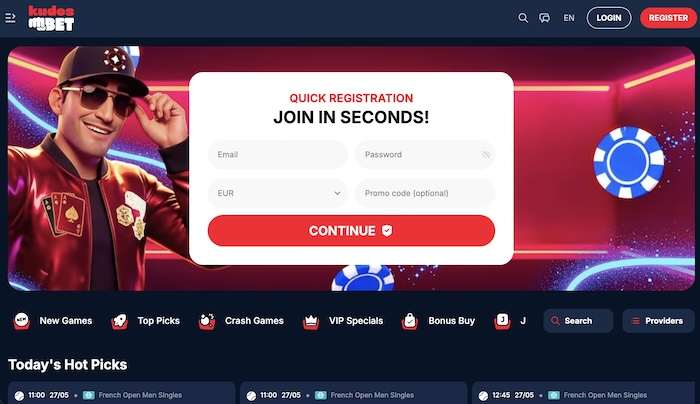 Kudosbet casino online