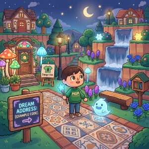 Featured thumbnail for Animal Crossing: New Horizons showing a villager by a beach and island scenery