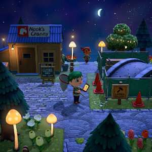 Featured thumbnail voor Animal Crossing: New Horizons met een kleurrijk eiland dat rust en wachten uitstraalt