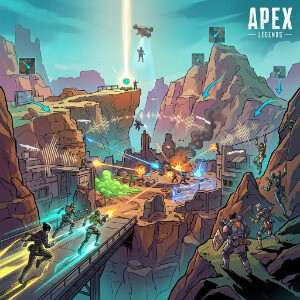 Apex Legends featured thumbnail met squad in gevechtsscene, passend bij artikel over dezelfde fights
