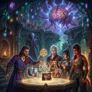 Baldur's Gate 3 featured thumbnail met een personageportret, passend bij een Act 3-quiz voor fans