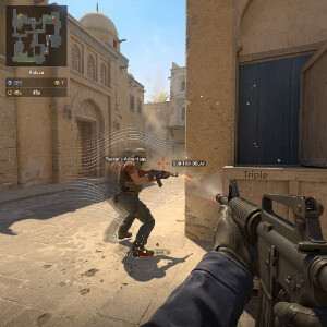 Counter-Strike 2 featured thumbnail met een gewapende operator in een tactische actie-scène