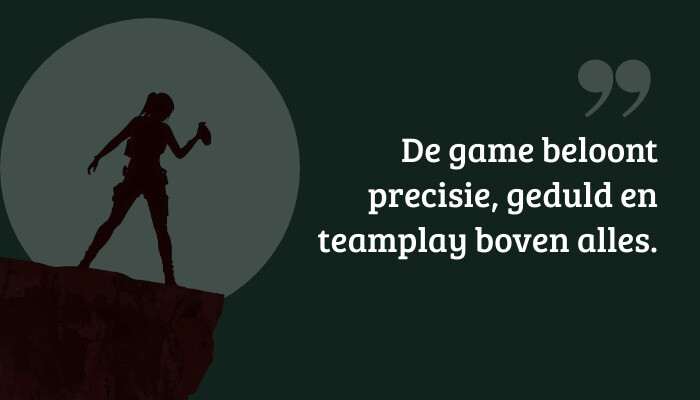 Quote-banner van Counter-Strike 2 met tekst over precisie, geduld en teamplay