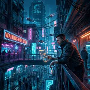 Cyberpunk 2077 featured thumbnail met neon stadsbeeld bij nieuws over Cyberpunk 2 in pre-productie