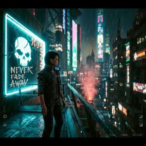 Cyberpunk 2077 featured thumbnail met een neonverlichte Night City-scene voor een photomode-artikel