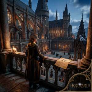 Featured thumbnail voor Hogwarts Legacy 2 met een tovenaar in Hogwarts-sfeer, bij een State of Play-onthulling