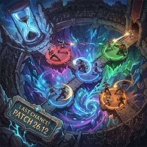 League of Legends featured thumbnail over de Arena-mode die verdwijnt na patch 26.12