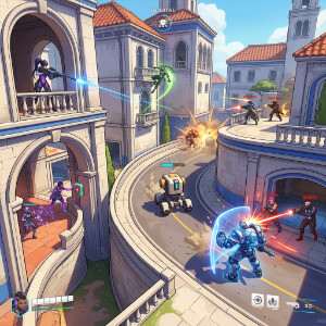Overwatch 2 featured thumbnail met hero-actie die de focus op map-objectives in teamplay uitbeeldt