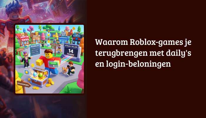 Roblox brede H1-banner met de titel over daily's en login-beloningen als tekstoverlay
