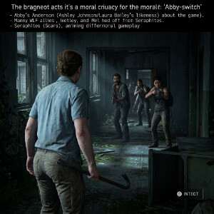 Featured thumbnail voor The Last of Us Part II over de Abby-switch en een veranderde speelstijl