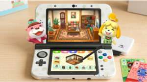 Featured thumbnail van Animal Crossing: Happy Home Designer met 3DS-interieurontwerp en kleurrijke personages
