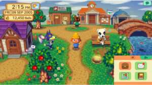 Featured thumbnail van Animal Crossing: Wild World met kleurrijke dorpsscène op de Nintendo DS