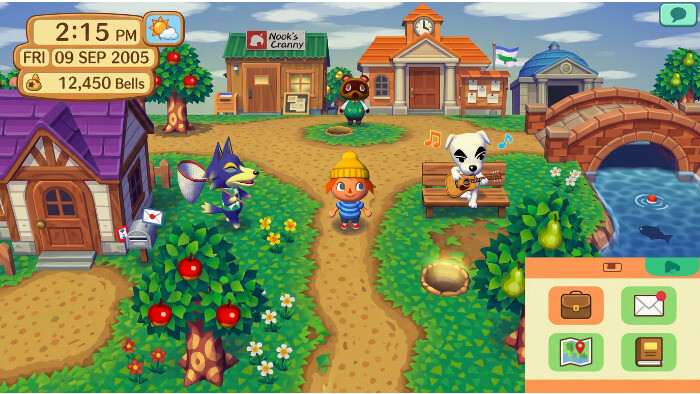 Featured thumbnail van Animal Crossing: Wild World met kleurrijke dorpsscène op de Nintendo DS