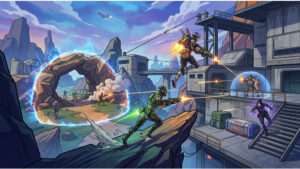 Apex Legends uitgelichte thumbnail met squad in gevecht, passend bij analyse van map flow en terugkerende fights