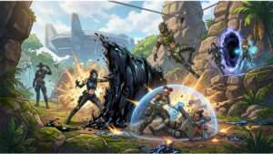 Apex Legends thumbnail met drie Legends en de tekst over de huidige season meta