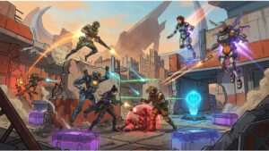 Apex Legends featured thumbnail over third-party gevechten, met map- en lootfocus in een arena-achtige scene