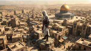 Uitgelichte thumbnail voor Assassin's Creed 1 met kaarten van de Jeruzalem-districten