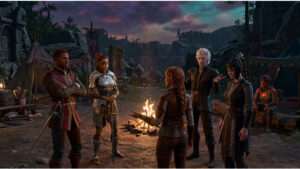 Baldur's Gate 3 featured thumbnail met partyleden en sfeerbeeld dat de party-dynamiek boven morality points plaatst
