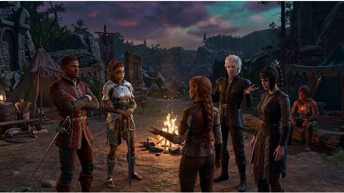 Baldur's Gate 3 featured thumbnail met partyleden en sfeerbeeld dat de party-dynamiek boven morality points plaatst