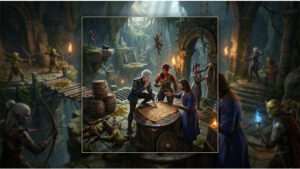 Baldur's Gate 3 uitgelichte thumbnail met personageportret en donkere fantasy-achtergrond, gericht op pre-fight voorbereiding