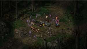 Baldur's Gate featured thumbnail bij artikel over Gorion's dood, met donkere fantasy-achtergrond en titeltekst