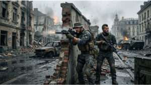 Uitgelichte thumbnail van Call of Duty: Modern Warfare 3 op Xbox met een gewapende soldaat in actie