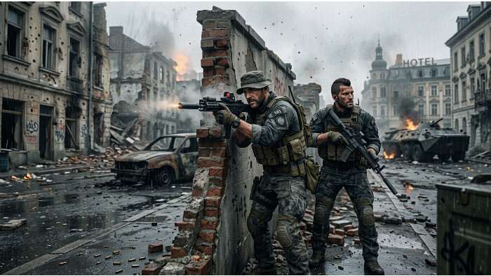Uitgelichte thumbnail van Call of Duty: Modern Warfare 3 op Xbox met een gewapende soldaat in actie