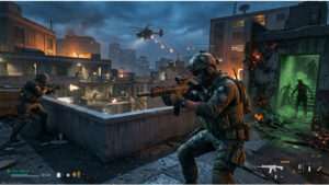 Uitgelichte thumbnail voor Call of Duty: Modern Warfare III met een gewapende soldaat in tactische uitrusting
