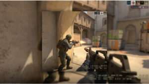 CS2 en CS:GO tickrate vergelijking, featured thumbnail met grote tekst "TICKRATE" op donkere game-achtergrond