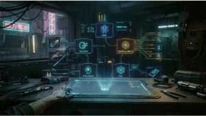 Cyberpunk 2077 uitgelichte thumbnail over attribuutpunten verdelen voor een build zonder spijt